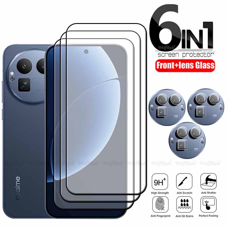 Realme Gt 6 - 6-w-1 Szkło Hartowane do Realme GT