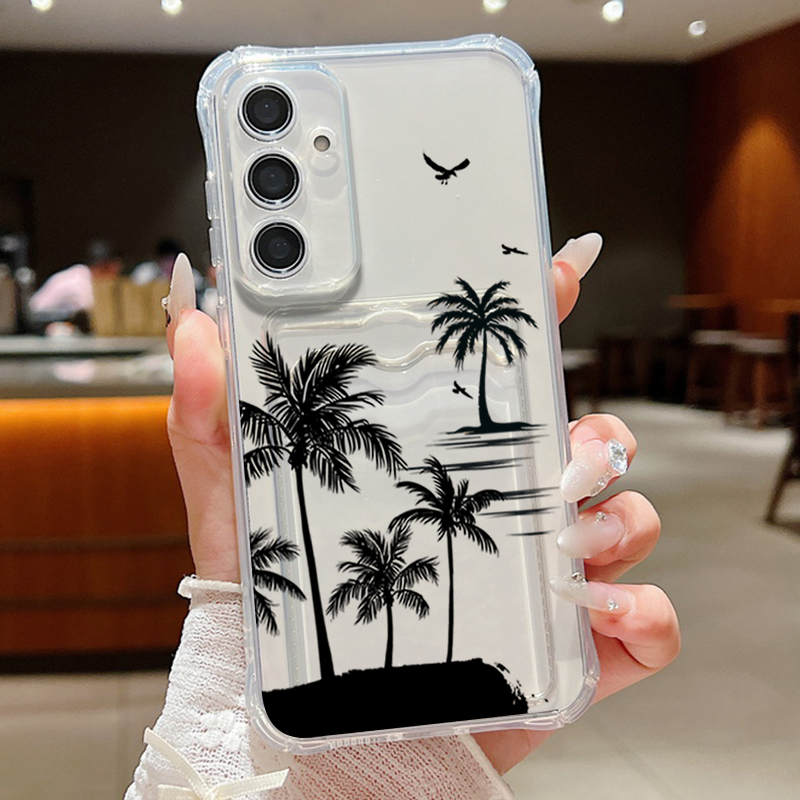Samsung Galaxy A55 - Etui na telefon z przegródką na