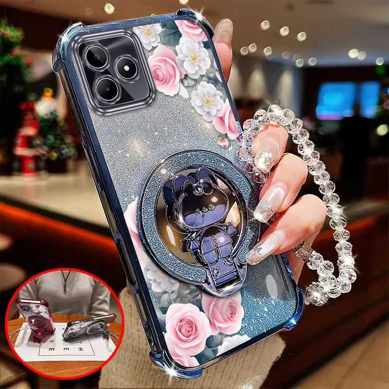Realme Note 50 - 3 szt. (Romantyczne etui na telefon