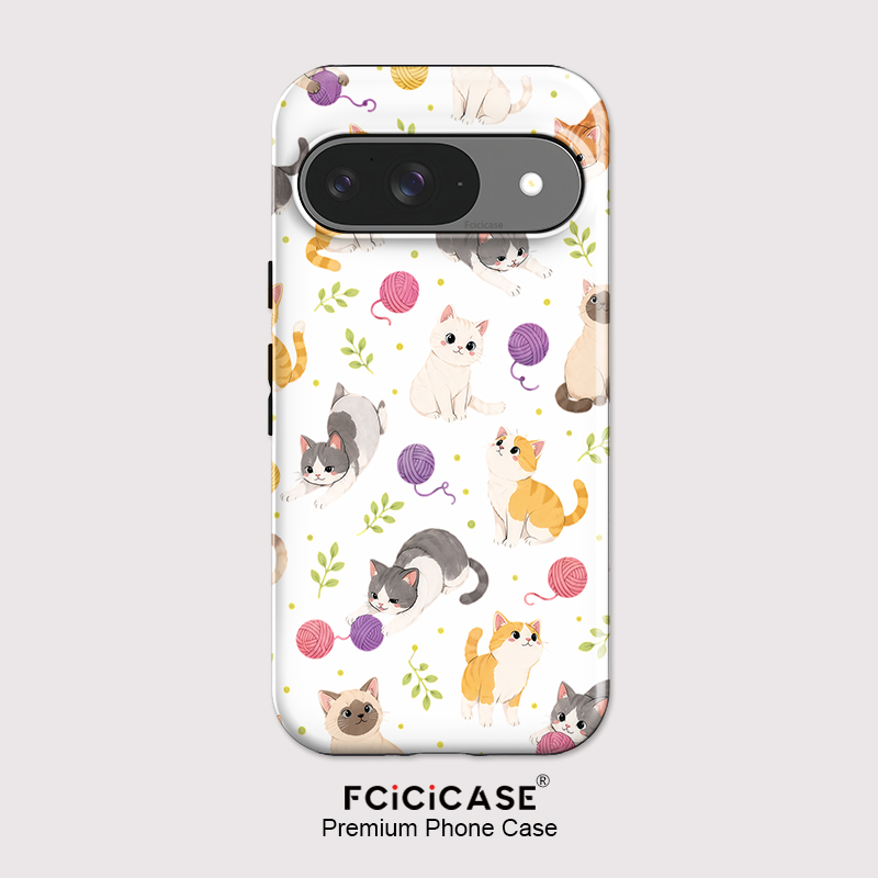 Google Pixel 9 Pro - Matowe, odporne na wstrząsy etui Fcicicase