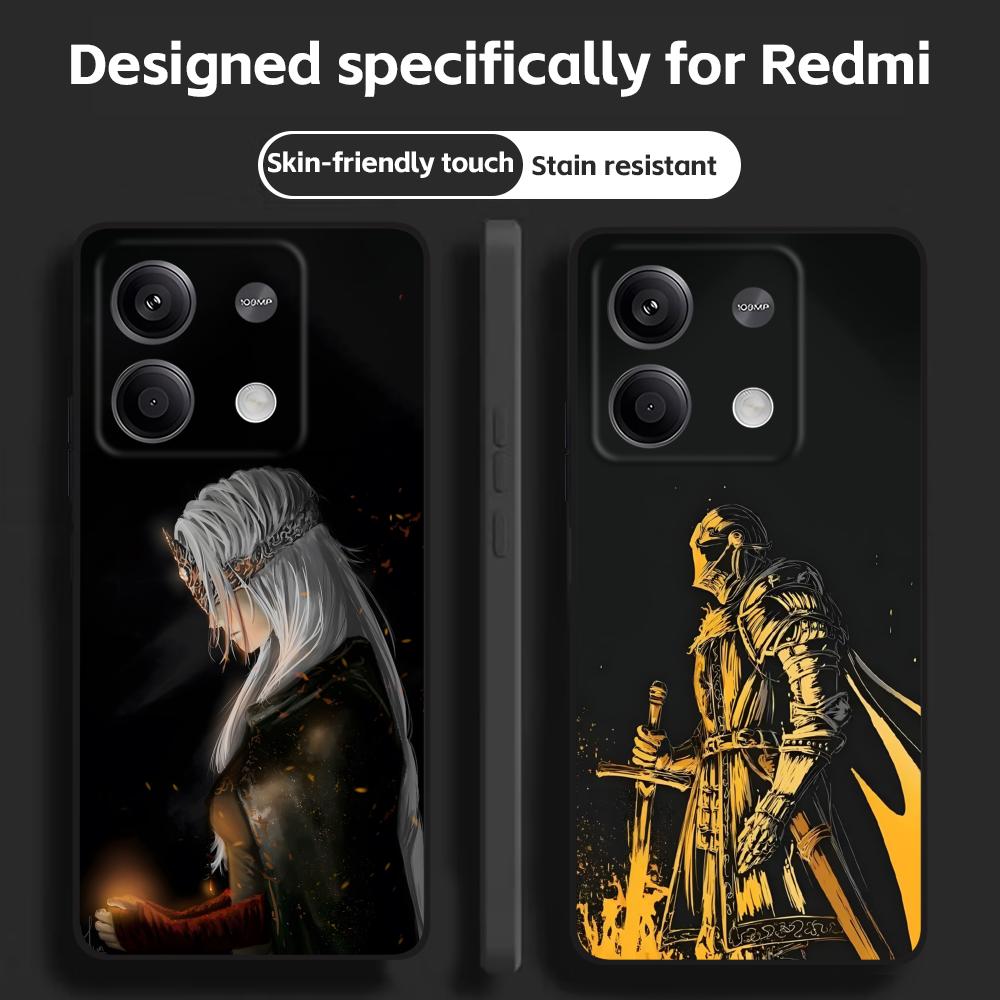 Xiaomi Redmi Note 14 - Klasyczna gra DARK SOULS Etui na