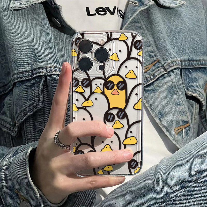 Apple Iphone 15 Pro Max - Urocze etui z kaczuszkiem z kreskówki