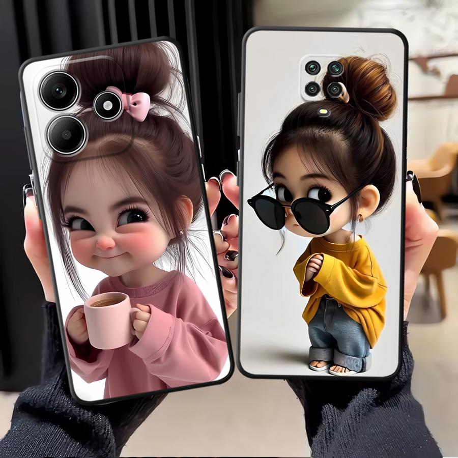 Xiaomi Redmi Note 14 - Etui na telefon z wzorem kreskówkowej