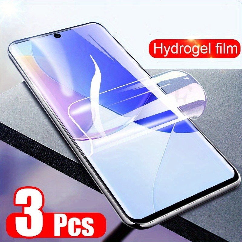 Huawei Nova 12 - 3 sztuki Hydrożelowa miękka folia ochronna