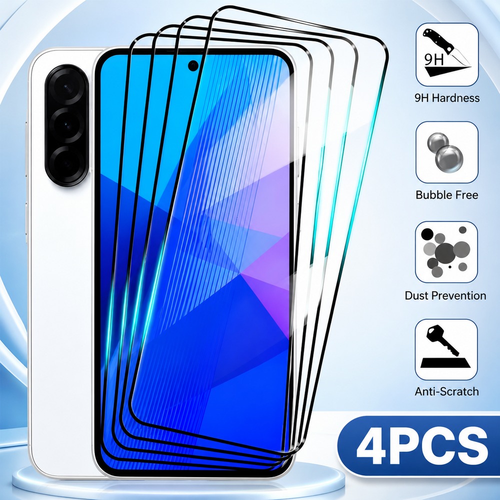 Realme C67 - 4 sztuki szkła hartowanego do Realme