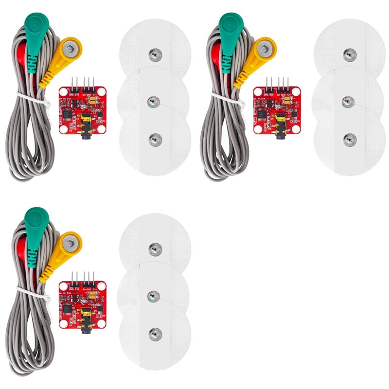 Muscle Sensor Emg - Moduł czujnika elektrycznego mięśni B50B-3X do