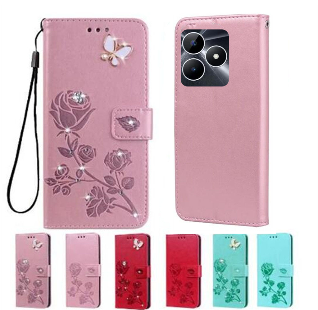 Realme Note 50 - Skórzane etui w stylu vintage dla