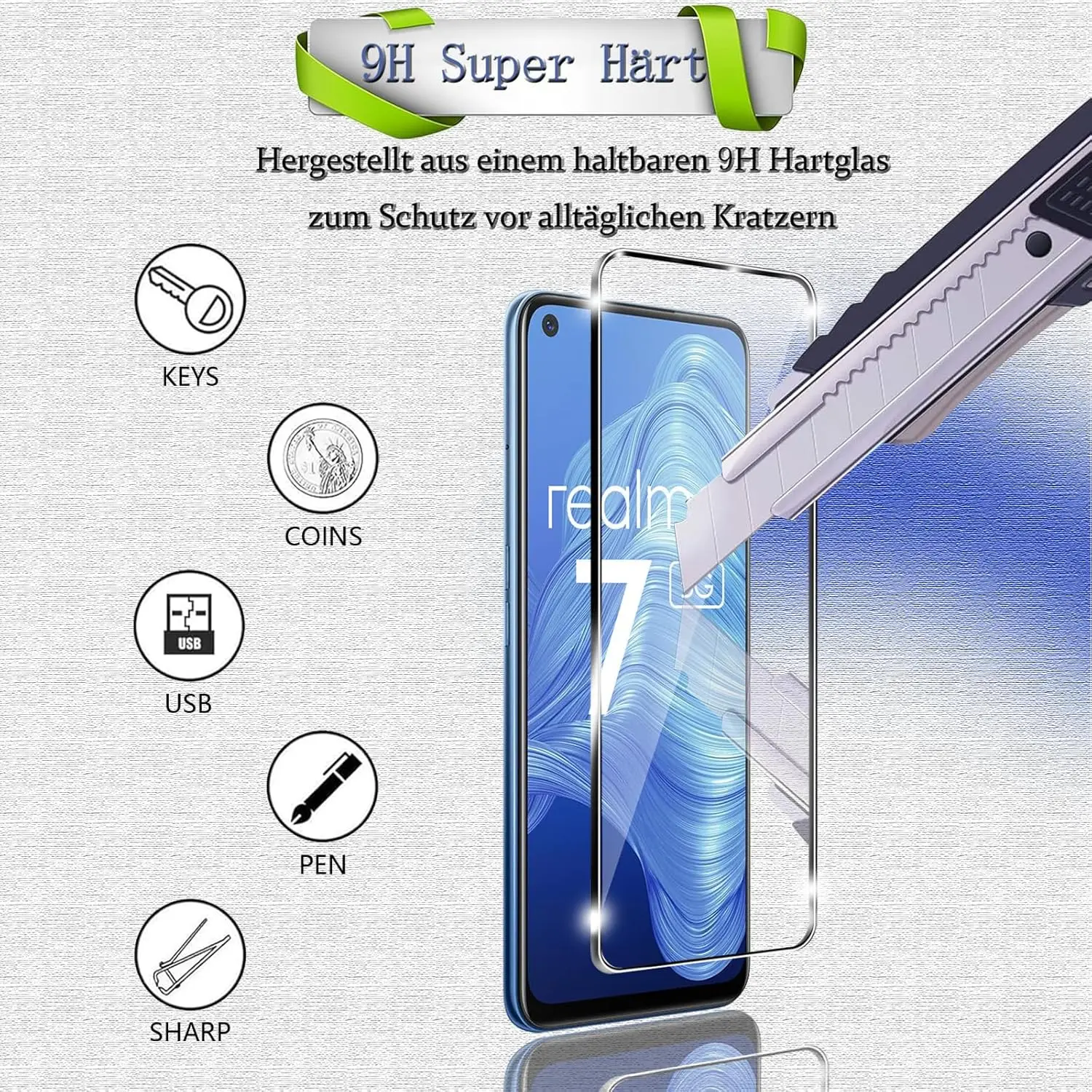 2 sztuki szkła hartowanego do  – Realme C67 recenzja i cena