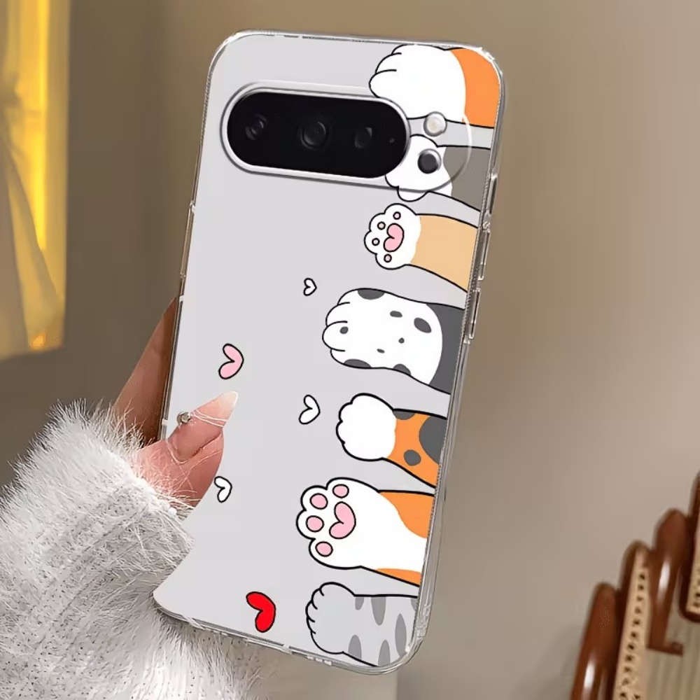 Przezroczyste silikonowe etui  – Google Pixel 9 Pro recenzja i cena