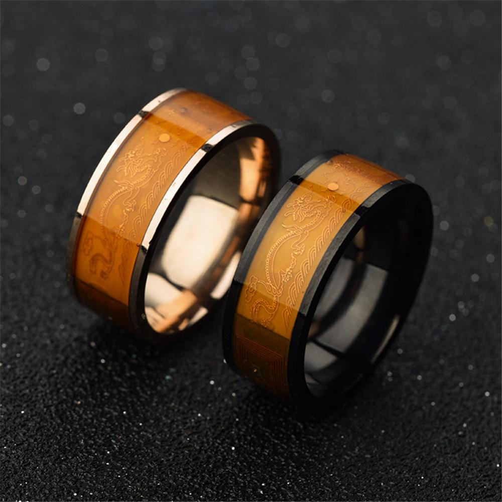 Męskie pierścienie dla par NFC – Smart Ring Nfc Pay recenzja i cena