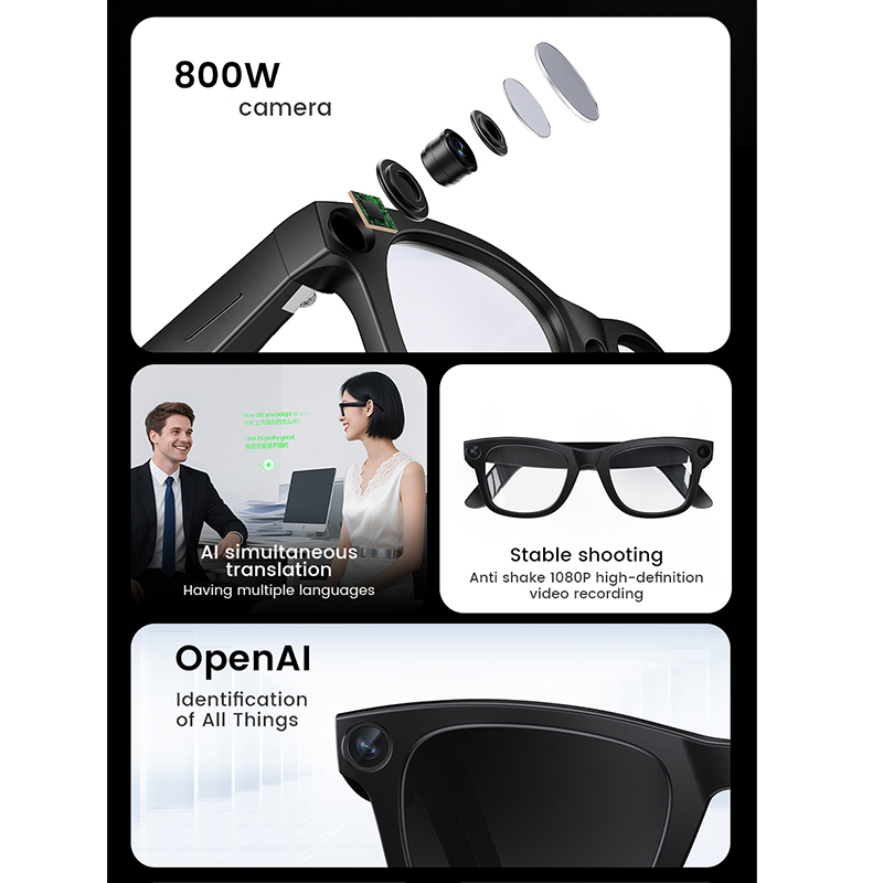 Aktywacja głosem AI, Inteligen – Smart Glasses Lens recenzja i cena